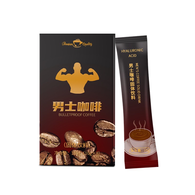 广东广州男士咖啡oem贴牌代加工生产厂家